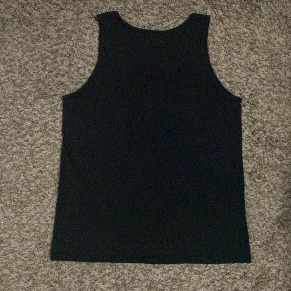 Black Graphic Tank Top - Picture 2 of 3